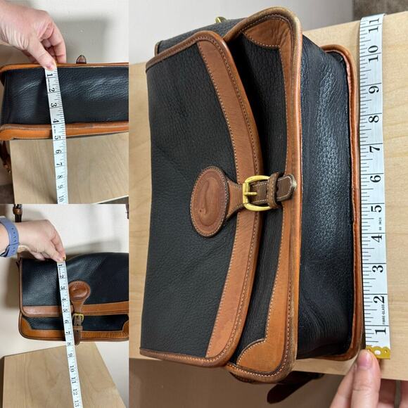 Dooney & Bourke Crossbody Shoulder Bag Purse All Weather Leather Classic Vintage - Picture 13 of 16